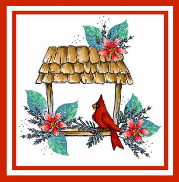 Cardinal Feeder Card